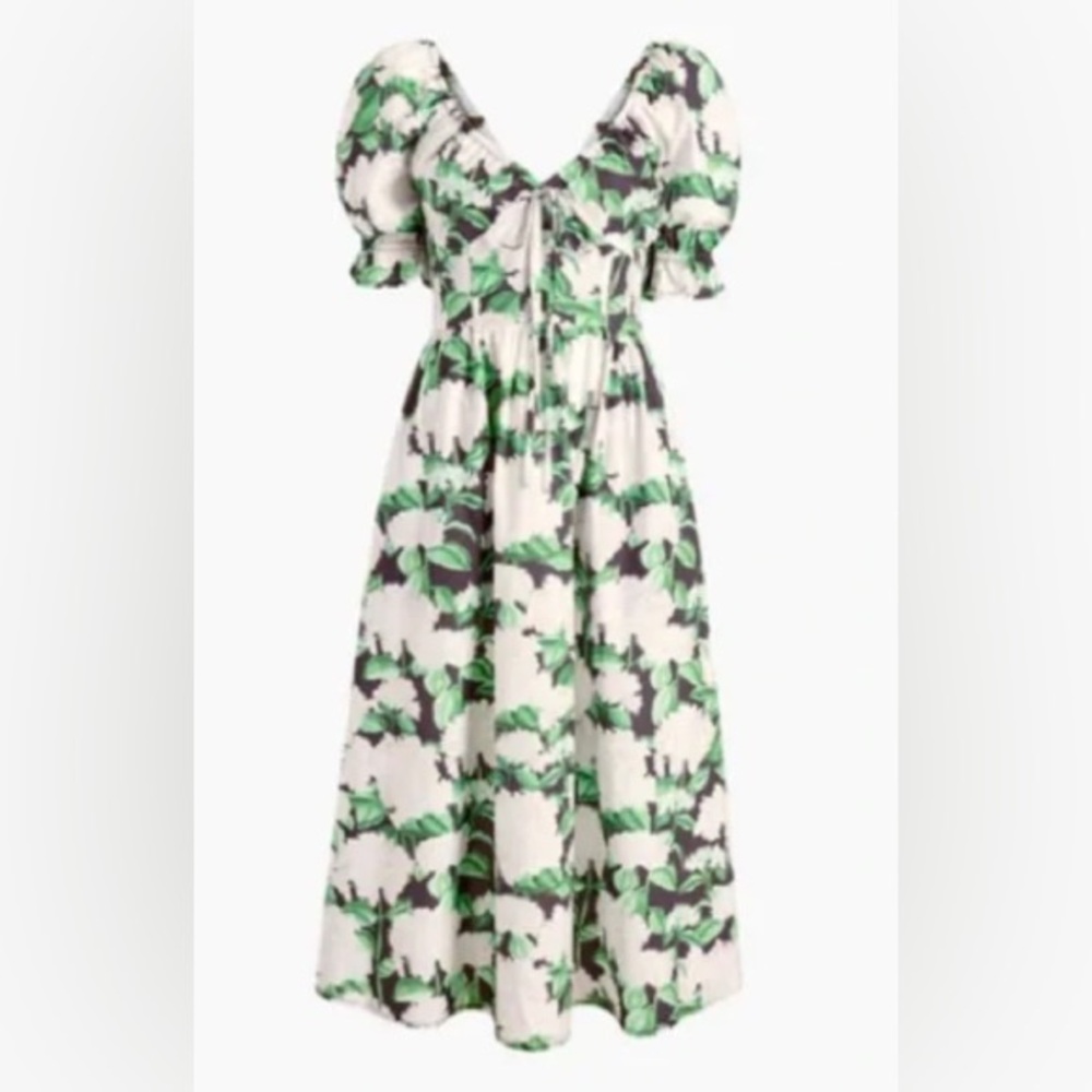 The Ophelia Dress | Night Bloom Cotton - Night Bloom Cotton / XS × 1